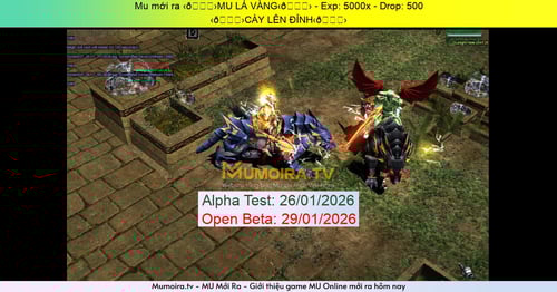 Mu Mới ra,‹🍂›MU LÁ VÀNG‹🍂› - Season 6 - Exp: 5000x - Drop: 500% - ‹🍂›CÀY LÊN ĐỈNH‹🍂›