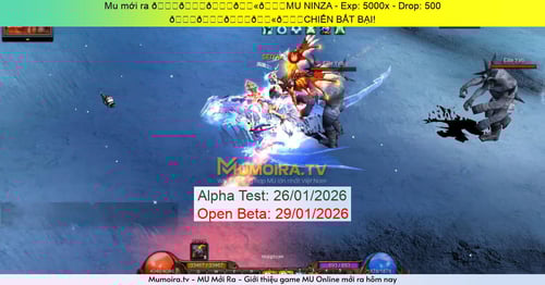 Mu Mới ra,𒅒𒈔𒅒𒇫𒄆MU NINZA - Season 6 - Exp: 5000x - Drop: 500% - 𒅒𒈔𒅒𒇫𒄆CHIẾN BẤT BẠI!