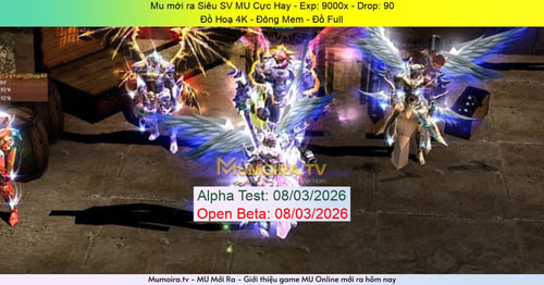 Mu Mới ra,Siêu SV MU Cực Hay - Season 6 - Exp: 9000x - Drop: 90% - Đồ Hoạ 4K - Đông Mem - Đồ Full