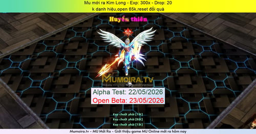 Mu Mới ra,Kim Long - Season 6 - Exp: 300x - Drop: 20% - k danh hiệu,open 65k,reset đổi quà