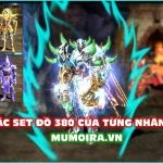 Tổng hợp các set đồ 380 mạnh nhất trong MU Online